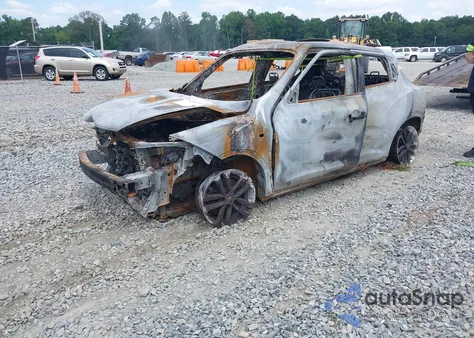 2012 Nissan Juke Sl из США, поврежденный, VIN JN8AF5MV8CT123770